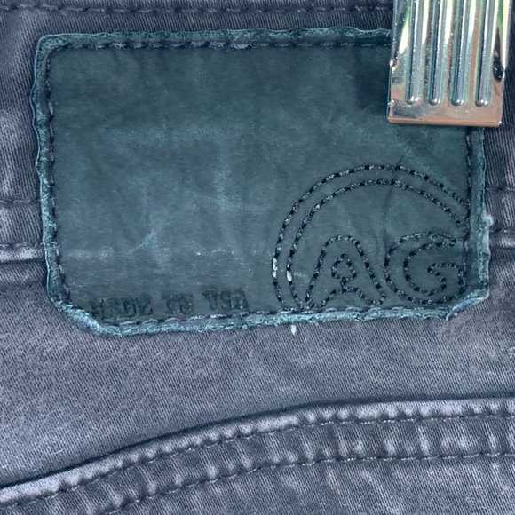 AG Adriano Goldschmied Jeans Mens 36 The Protege Straight Leg Black Stretch - Picture 10 of 12